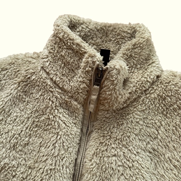 Patagonia W's Los Gatos Jacket Camel Tan Teddy Fleece Sherpa Jacket Full Zip M - Picture 2 of 10